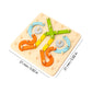 Puzzle Montessori con tessere da incastrare 🎅Idea regalo di Natale!🎁Spedizione gratuita