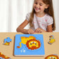 🎅 Pre-vendita di Natale -50% SCONTO✨ Puzzle Frutta Animali per Bambini