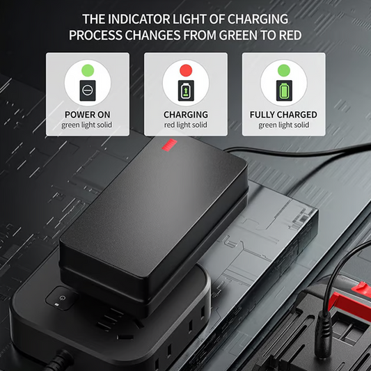 🔥Sconto a tempo limitato del 50%🔥Caricabatterie universale ad alta efficienza per batterie al litio