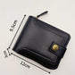 👝 SCONTO DEL 50% ORA! 🎁 Portafoglio vintage da uomo con cerniera - Vera pelle e protezione RFID, elegante e sicuro da portare con sé ogni giorno ✨