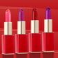 Rossetto glitterato idratante che cambia colore
