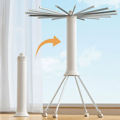 Stendibiancheria a forma di polipo