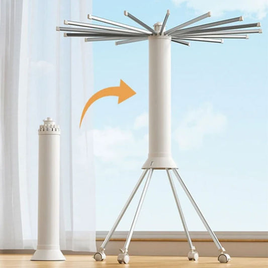 Stendibiancheria a forma di polipo