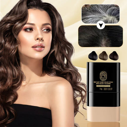 ⏰Offerta limitata: 50% di sconto!!✨Stick per la tintura istantanea dei capelli con pettine integrato🔥