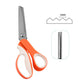 🔥SALDI CALDI 50% DI SCONTO🎁✂️ Forbici a zig‑zag – Acciaio inox, manici ergonomici imbottiti – Perfette per cucito, trapunte e scrapbooking! 🧵💨