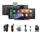 📢Schermo CarPlay portatile e wireless per auto – Senza cavi, installazione senza necessità di sostituire l’autoradio di serie – Display touch da 7″, compatibile con iPhone e Android Auto, comando vocale e navigatore – Plug-and-play sul cruscotto
