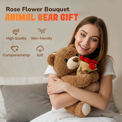 📢📢50%  DI SCONTO !! ⏰Regalo con orsacchiotto e bouquet di rose