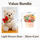 📢📢50%  DI SCONTO !! ⏰Regalo con orsacchiotto e bouquet di rose