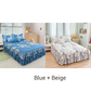 🔈🔈 OFFERTA LAMPO - SCONTO DEL 50% ⚡ Set di 3 Gonne da Letto con Volant 🛏️ – Stampa Floreale & Design a Doppio Strato!