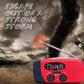 📻 60% DI SCONTO! ☀️ Radio Portatile Solare – Emergenza, Multifunzione & Ricarica USB per Outdoor/Survival 🔋