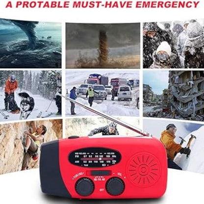 📻 60% DI SCONTO! ☀️ Radio Portatile Solare – Emergenza, Multifunzione & Ricarica USB per Outdoor/Survival 🔋