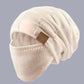Cappello invernale caldo con coprifaccia