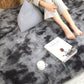 Tappetino in peluche con sfumature di colore