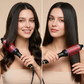 Pettine riscaldato 2 in 1 per lisciare e arricciare i capelli