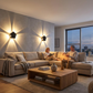 🔥Offerta a tempo limitato - Applique LED moderna con effetto luminoso geometrico