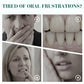 Dentifricio mousse sbiancante per la salute orale a 360°
