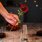 🌹Set di rose artificiali in cristallo con vaso