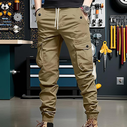 👖 Nuovo arrivo in offerta 🔥🥳 Pantaloni cargo tattici urbani a vestibilità affusolata