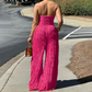 Tuta Elegante Senza Spalline