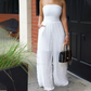 Tuta Elegante Senza Spalline