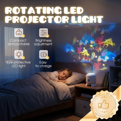 Proiettore di luce LED rotante dinamico