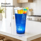 🥳 IN OFFERTA 2026 🥳 💞 OLTRE 50.000 PEZZI VENDUTI! ✨ 💝 Bicchiere con LED che si accende a contatto con l'acqua