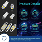 42 Luci LED per Interni Auto