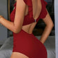 Costume Intero Sexy con Volant