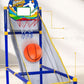 Gioco arcade di basket per bambini da interno con 4 palloni