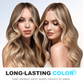 Schiuma colorante per capelli, pratica e a lunga tenuta