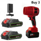 Soffiatore per foglie a batteria con motore brushless