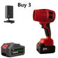 Soffiatore per foglie a batteria con motore brushless