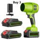 Soffiatore per foglie a batteria con motore brushless