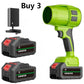 Soffiatore per foglie a batteria con motore brushless