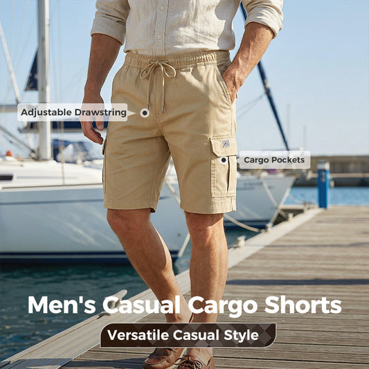 🥳OFFERTA IMPERDIBILE 2026🩳SCONTO DEL 60%! Pantaloncini cargo leggeri – Tessuto traspirante, lunghezza al ginocchio. Tasche sicure per telefono e chiavi. Comodi per tutto il giorno. ✅☀️