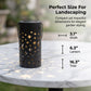 Luci da giardino a energia solare con proiezione di stelle e luna