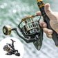 🔥SCONTO DEL 50%🔥 Mulinello da spinning leggero e di alta qualità – 🐟 Cuscinetti a sfera in acciaio inossidabile ✨