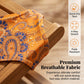 Costume da bagno intero da donna con scollo all'americana e stampa Paisley