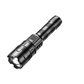 High-Lumen Rechargeable LED Flashlight with Digital Display