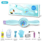 💯Super offerta💯 Nuova macchina per bolle di fumo 2026, macchina elettrica automatica ricaricabile per bolle di fumo, generatore magico di bolle di fumo, 🫧🫧 luci colorate e musica, gioco con bolle di fumo per feste, spiagge, estate (blu)