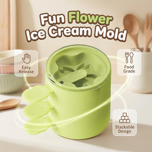 Stampo per gelato in silicone a forma di fiore