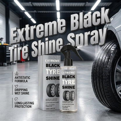 Spray lucidante per pneumatici a protezione di lunga durata