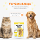 Salviette a guanto per la toelettatura di cani e gatti - Confezione da 6 pezzi