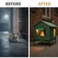 🏠 SCONTO DEL 50% A TEMPO LIMITATO! 🐈 Cuccia per gatti da esterno rialzata e resistente a ogni clima – Impermeabile, isolata e pieghevole 🌧️