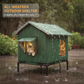 🏠 SCONTO DEL 50% A TEMPO LIMITATO! 🐈 Cuccia per gatti da esterno rialzata e resistente a ogni clima – Impermeabile, isolata e pieghevole 🌧️