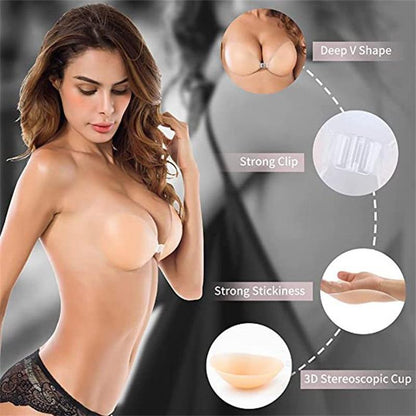 📢Acquista 1 e RICEVI 1 GRATIS💕Reggiseno Adesivo Push-Up Invisibile