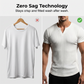 Camicia Henley slim fit a tinta unita da uomo