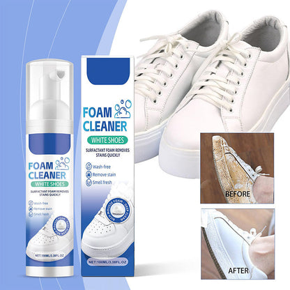 Detergente per scarpe da ginnastica senza acqua