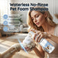 Shampoo in schiuma senza acqua e senza risciacquo per animali domestici
