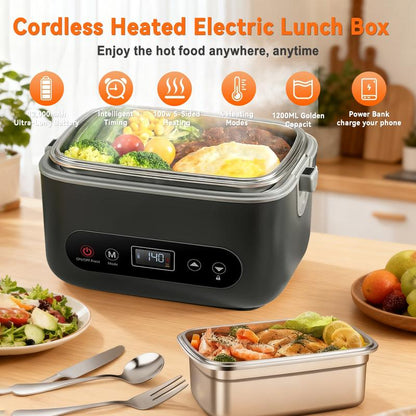 Scatola di pranzo elettrica senza fili portatile